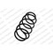 Lesjofors Coil Spring, 4086002 4086002 - alternate 1